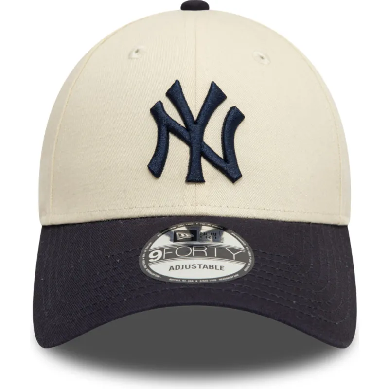 kepure-islenkta-smelio-reguliuojama-juostele-9forty-colour-block-new-york-yankees-mlb-new-era