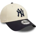 cap-islenkta-beige-adjustable-strap-9forty-colour-block-new-york-yankees-mlb-new-era
