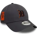 szara-regulowana-czapka-z-zakrzywionym-daszkiem-z-pomaranczowym-logo-9forty-side-patch-detroit-tigers-mlb-od-new-era