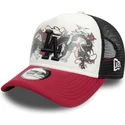 kepure-islenkta-ivairiaspalvis-snapback-9forty-a-frame-graphic-los-angeles-dodgers-mlb-new-era