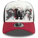 kepure-islenkta-ivairiaspalvis-snapback-9forty-a-frame-graphic-los-angeles-dodgers-mlb-new-era