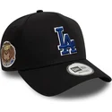 czarna-czapka-z-zakrzywionym-daszkiem-snapback-z-niebieskim-logo-9forty-a-frame-world-series-patch-los-angeles-dodgers-mlb-new-e