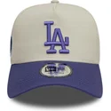 kepure-islenkta-violetine-snapback-9forty-a-frame-world-series-patch-los-angeles-dodgers-mlb-new-era