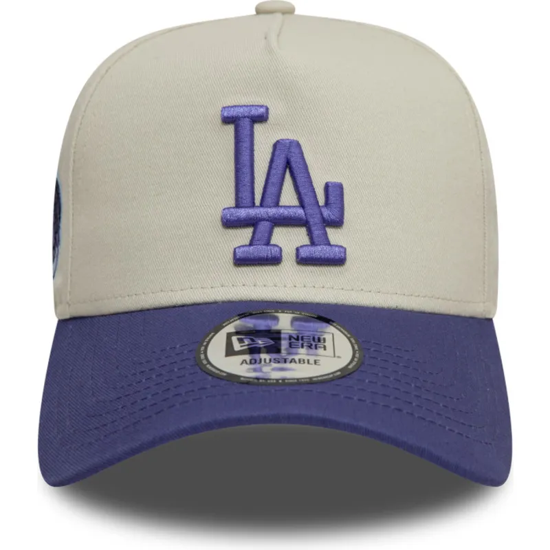 kepure-islenkta-violetine-snapback-9forty-a-frame-world-series-patch-los-angeles-dodgers-mlb-new-era