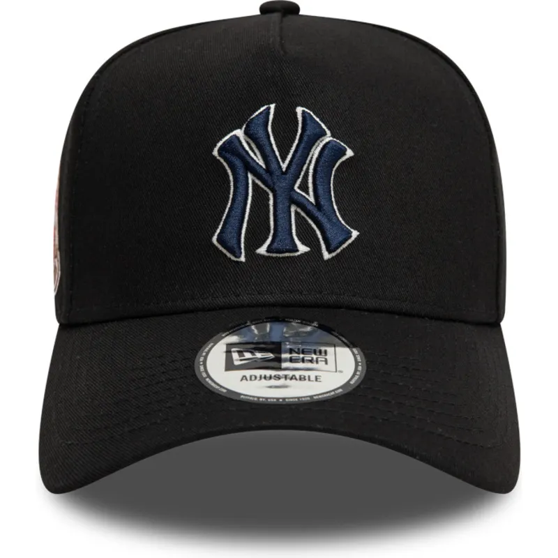 kepure-islenkta-juoda-snapback-9forty-a-frame-world-series-patch-new-york-yankees-mlb-new-era