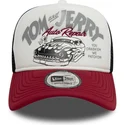 kepure-islenkta-ivairiaspalvis-snapback-9forty-a-frame-tom-y-jerry-looney-tunes-new-era