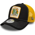 czapka-trucker-czarno-zolta-9forty-a-frame-summer-patch-beat-the-heat-od-new-era