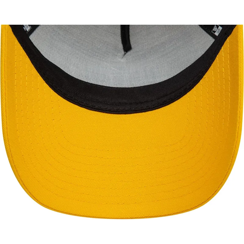 kepure-islenkta-geltona-snapback-9forty-a-frame-license-plate-dubai-ciudades-y-playas-new-era
