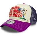 kepure-islenkta-violetine-snapback-9forty-a-frame-graphic-stand-tall-talk-small-play-ball-new-era