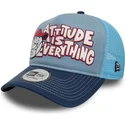 new-era-9forty-a-frame-graphic-attitude-is-everything-blue-trucker-hat