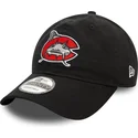 kepure-islenkta-juoda-reguliuojamas-9twenty-carolina-mudcats-milb-new-era