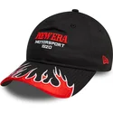 kepure-islenkta-juoda-reguliuojamas-9twenty-flame-visor-new-era