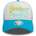 czapka-trucker-biala-i-niebieska-dla-kobiet-9forty-a-frame-foam-florida-beach-cities-and-beaches-od-new-era