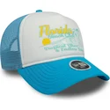 czapka-trucker-biala-i-niebieska-dla-kobiet-9forty-a-frame-foam-florida-beach-cities-and-beaches-od-new-era
