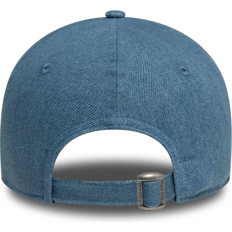 kepure-islenkta-melyna-reguliuojamas-9forty-denim-icon-heart-los-angeles-dodgers-mlb-new-era