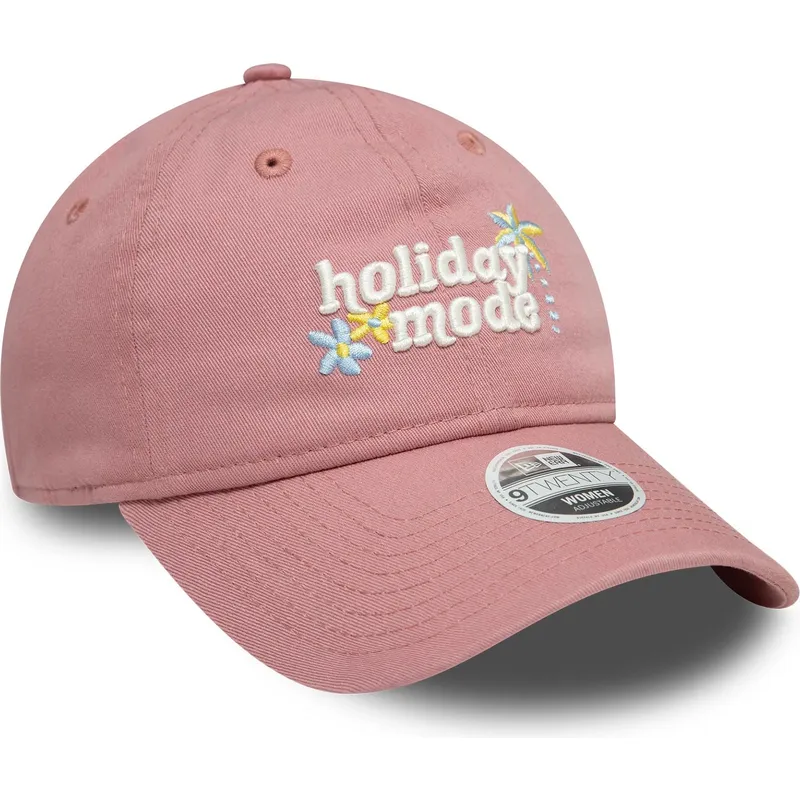 cap-islenkta-pink-adjustable-strap-9twenty-holiday-mode-new-era