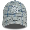 cap-islenkta-blue-adjustable-strap-9forty-tweed-new-york-yankees-mlb-new-era