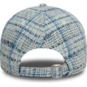 kepure-islenkta-melyna-reguliuojama-juostele-9forty-tweed-new-york-yankees-mlb-new-era