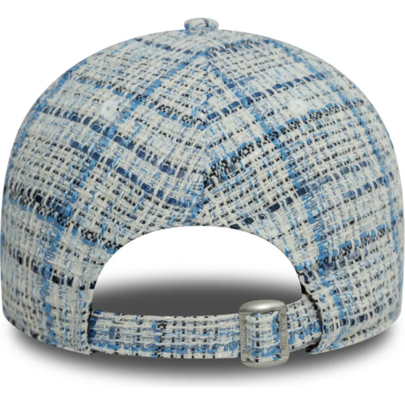 kepure-islenkta-melyna-reguliuojama-juostele-9forty-tweed-new-york-yankees-mlb-new-era