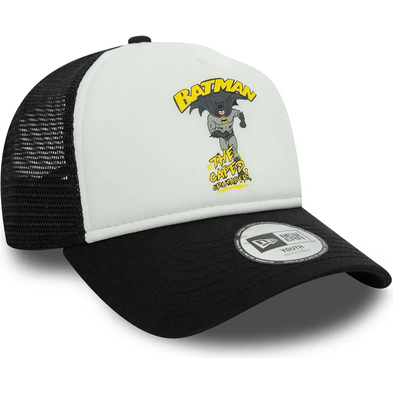 kepure-islenkta-juoda-snapback-vaikams-9forty-a-frame-batman-dc-comics-new-era