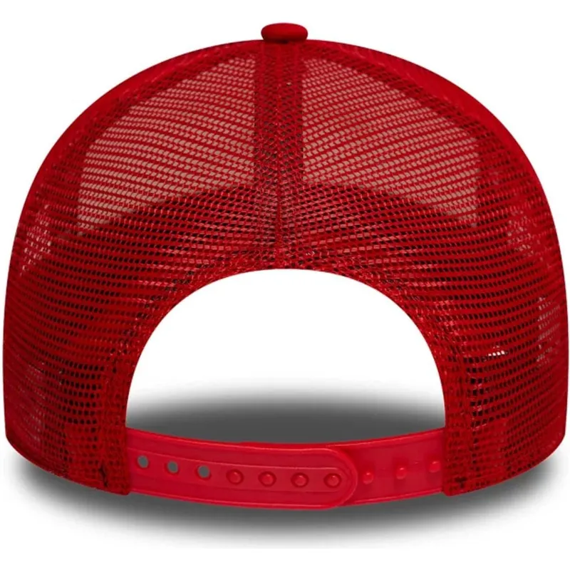kepure-islenkta-raudona-snapback-vaikams-9forty-a-frame-wonder-woman-dc-comics-new-era