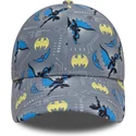 cap-islenkta-gray-adjustable-strap-vaikams-9forty-all-over-print-batman-dc-comics-new-era