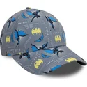 cap-islenkta-gray-adjustable-strap-vaikams-9forty-all-over-print-batman-dc-comics-new-era