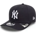 granatowa-zakrzywiona-czapka-snapback-9seventy-stretch-snap-new-york-yankees-mlb-new-era