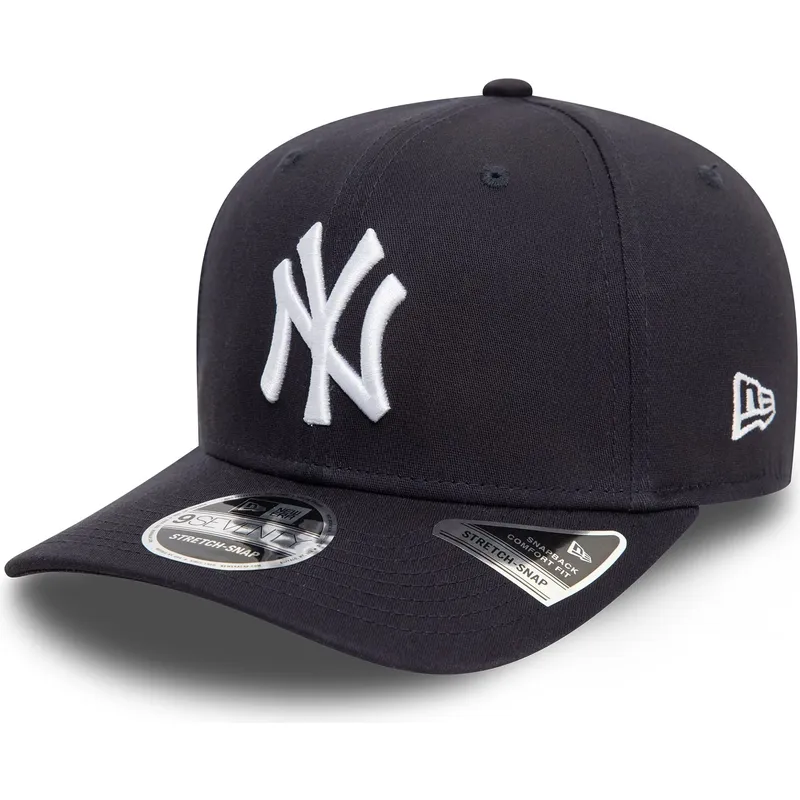 kepure-islenkta-tamsiai-melyna-snapback-9seventy-stretch-snap-new-york-yankees-mlb-new-era