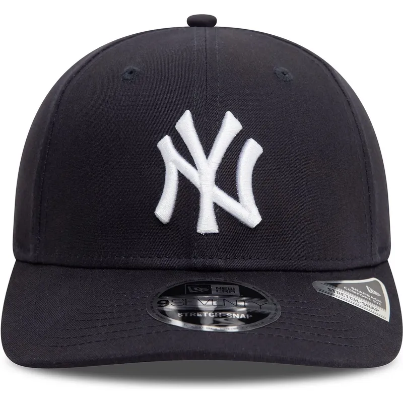 kepure-islenkta-tamsiai-melyna-snapback-9seventy-stretch-snap-new-york-yankees-mlb-new-era