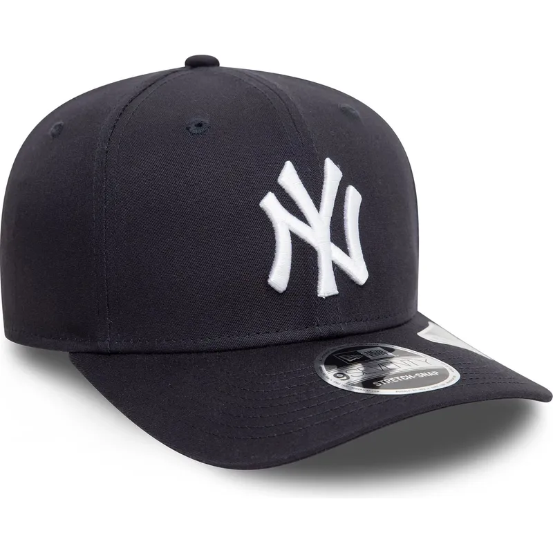 kepure-islenkta-tamsiai-melyna-snapback-9seventy-stretch-snap-new-york-yankees-mlb-new-era