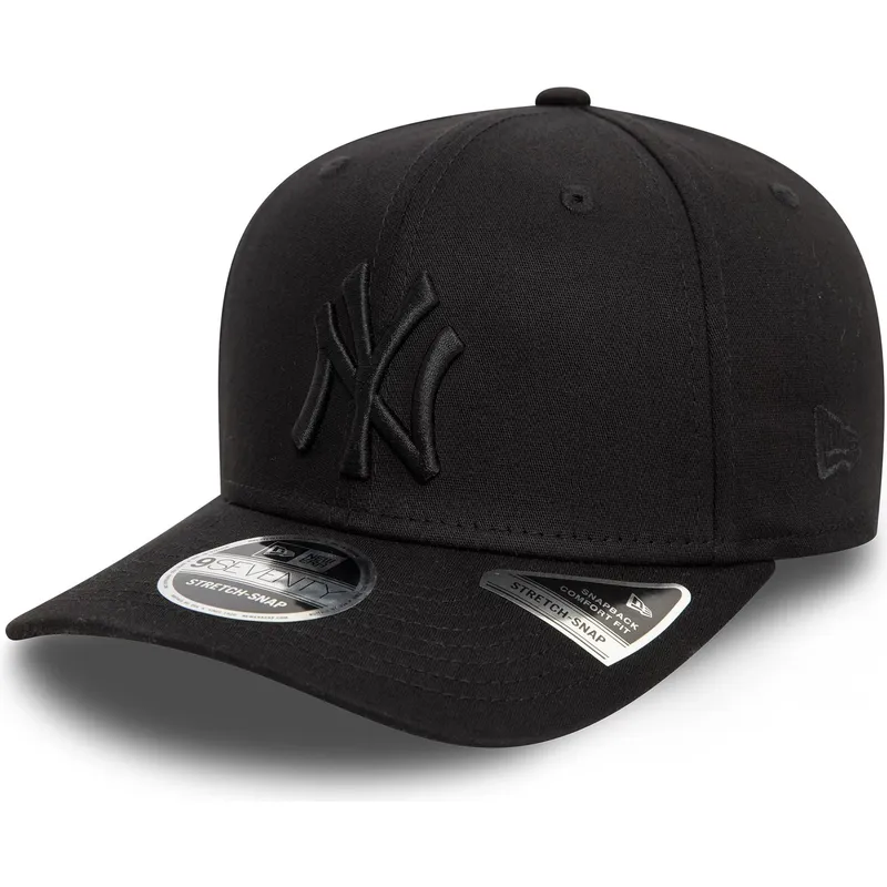 kepure-islenkta-juoda-snapback-9seventy-stretch-snap-new-york-yankees-mlb-new-era