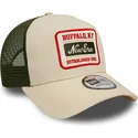 new-era-9forty-a-frame-patch-beige-and-green-trucker-hat