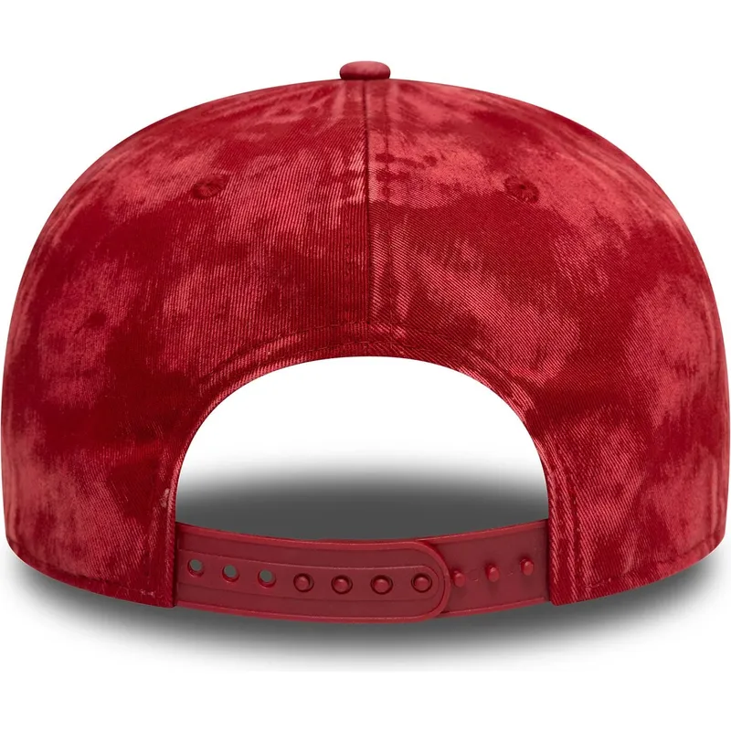 kepure-plokscia-raudona-snapback-9fifty-tie-dye-associazione-sportiva-roma-serie-a-new-era