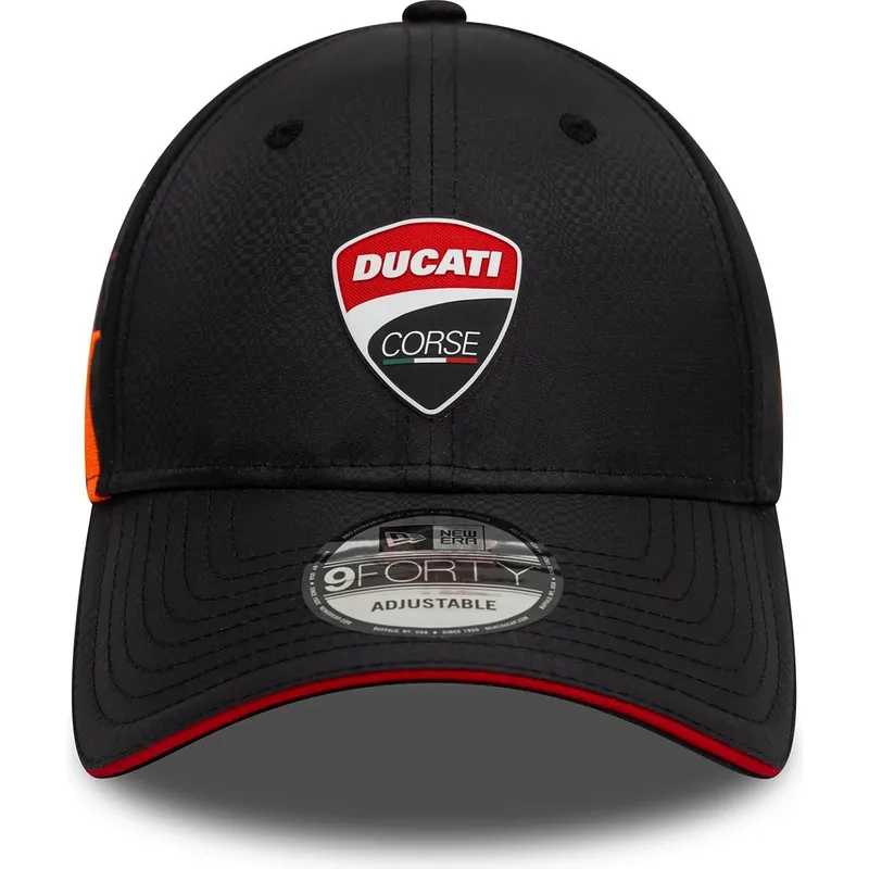 kepure-islenkta-juoda-reguliuojamas-9forty-gradient-print-ducati-motor-motogp-new-era