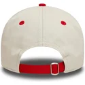 kepure-islenkta-raudona-reguliuojamas-9twenty-contrast-visor-manchester-united-football-club-premier-league-new-era