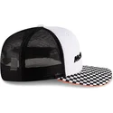 kepure-plokscia-juoda-snapback-9fifty-checkered-visor-mclaren-racing-formula-1-new-era