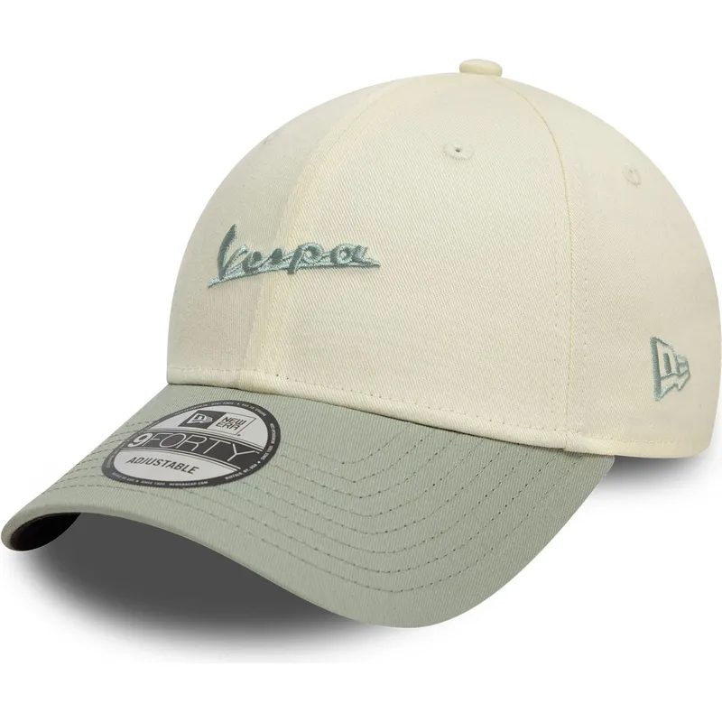 kepure-islenkta-zalia-reguliuojamas-9forty-contrast-side-vespa-piaggio-new-era