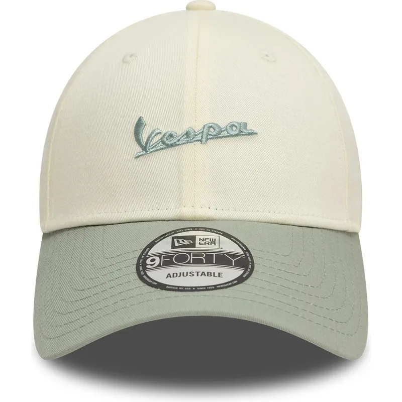 kepure-islenkta-zalia-reguliuojamas-9forty-contrast-side-vespa-piaggio-new-era