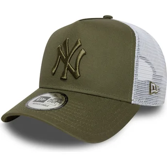 Kepurė išlenkta vilkikas žalia snapback A Frame League Essential New York Yankees MLB New Era