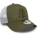 cap-islenkta-green-snapback-a-frame-league-essential-new-york-yankees-mlb-new-era