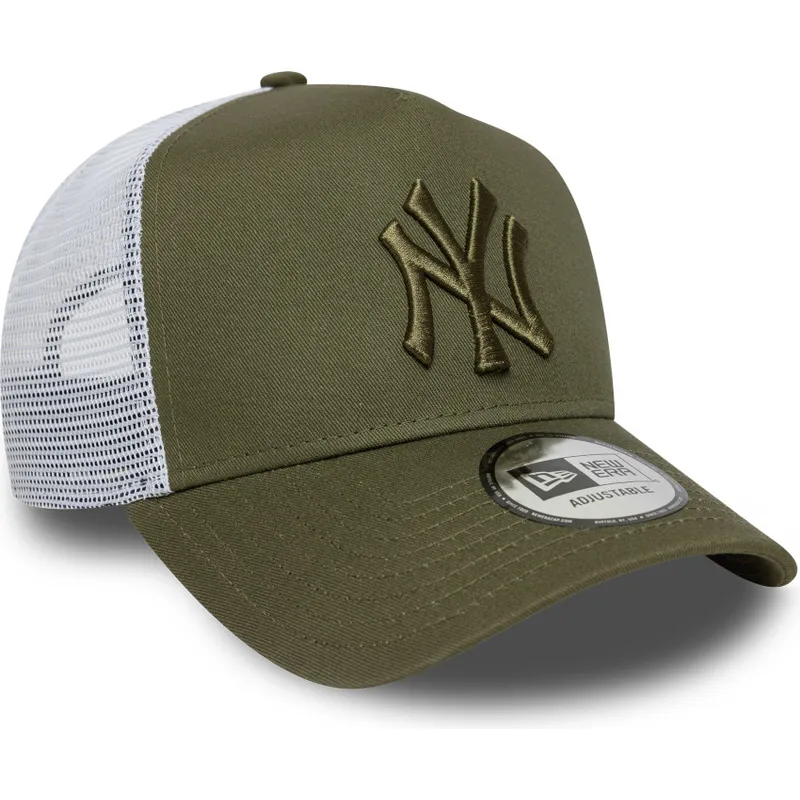 cap-islenkta-green-snapback-a-frame-league-essential-new-york-yankees-mlb-new-era