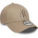 cap-islenkta-brown-adjustable-strap-claro-9forty-outline-new-york-yankees-mlb-new-era
