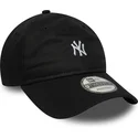 kepure-islenkta-juoda-reguliuojama-juostele-9twenty-mini-new-york-yankees-mlb-new-era