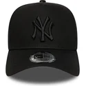 kepure-islenkta-juoda-snapback-e-frame-league-essential-new-york-yankees-mlb-new-era
