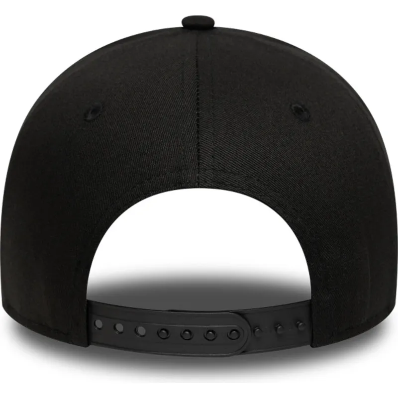kepure-islenkta-juoda-snapback-e-frame-league-essential-new-york-yankees-mlb-new-era