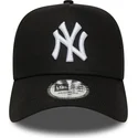 new-era-curved-brim-e-frame-league-essential-new-york-yankees-mlb-black-snapback-cap