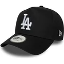 kepure-islenkta-juoda-snapback-e-frame-league-essential-los-angeles-dodgers-mlb-new-era