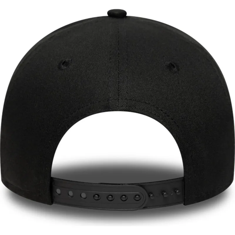 kepure-islenkta-juoda-snapback-e-frame-league-essential-los-angeles-dodgers-mlb-new-era