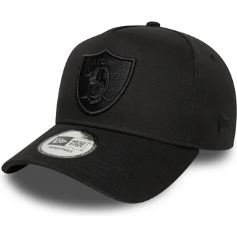 Cap išlenkta black snapback E Frame Essential Las Vegas Raiders NFL New Era